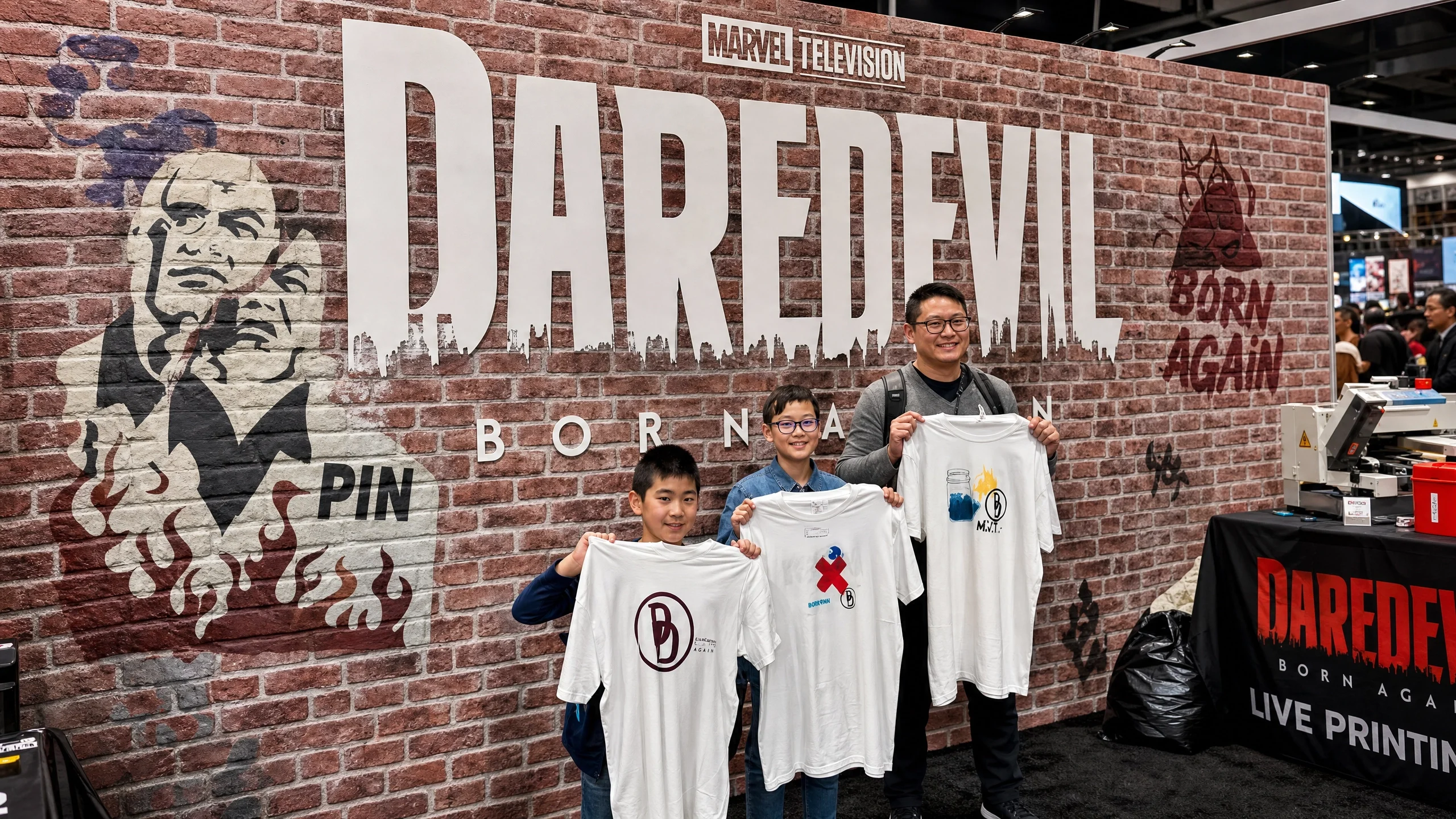 Disney Daredevil Comicon Toronto 2025 activation