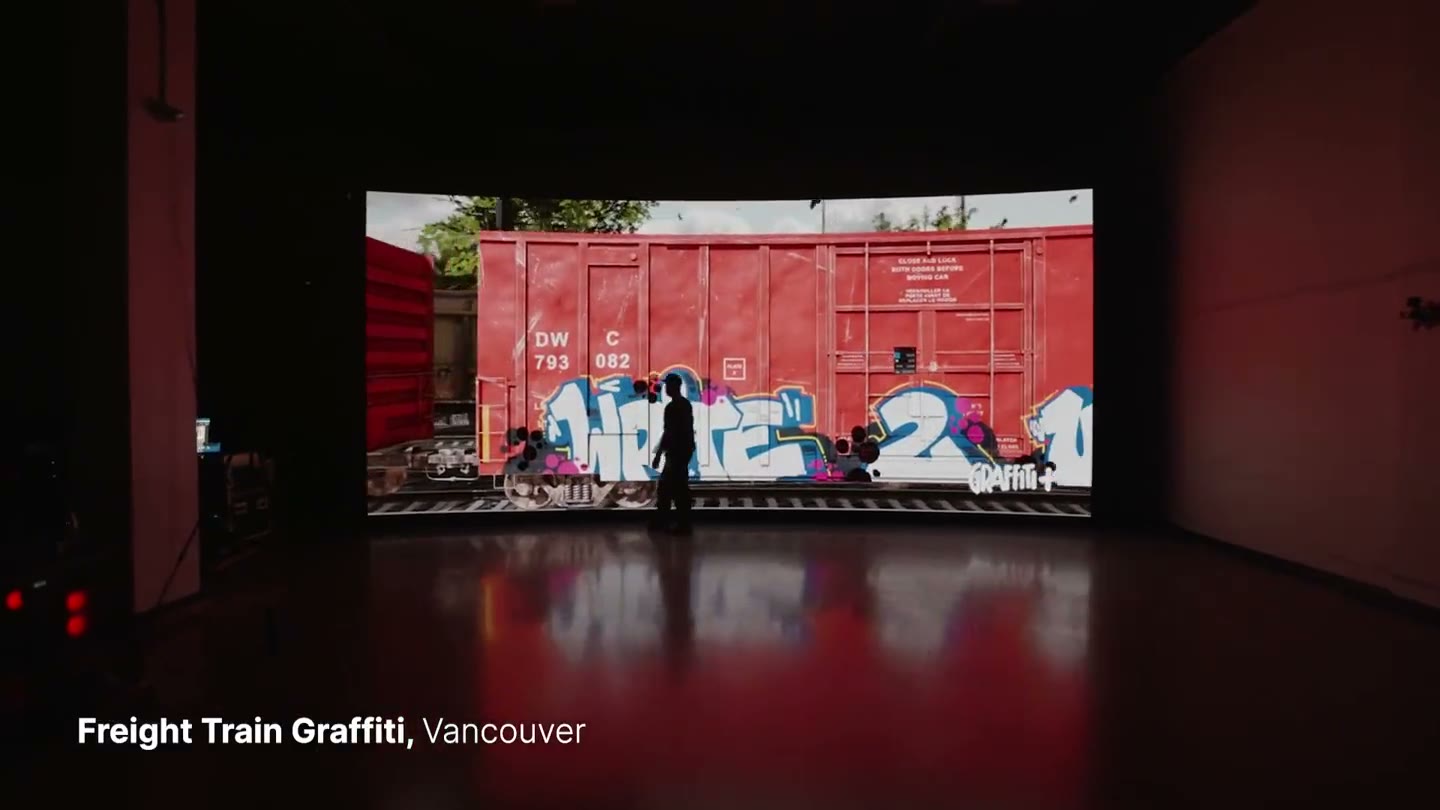 18 Years of Graffiti+ — large-scale LED graffiti installations