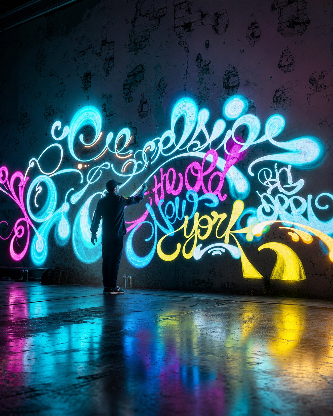 Infinite Graffiti at i Light Singapore — five-metre interactive graffiti canvas